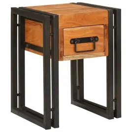 stolik-koncowy-z-szuflada-30-x-30-x-40-cm-lite-drewno-akacji