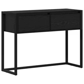 stolik-koncowy-z-szuflada-czarny-dab-100-x-36-x-75-cm