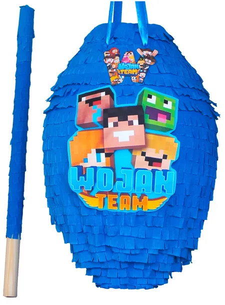PINIATA WOJANEK WOJAN TEAM na Urodziny XL + KIJ