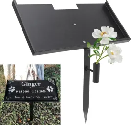 topyond-tablica-pamiatkowa-nagrobna-305x15-cm-metal-czarna