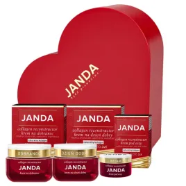 janda-zestaw-na-prezent-collagen-reconstructor-nawilzenie-pudelko-serce