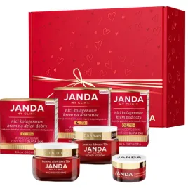 janda-zestaw-nici-kolagen-70-dzien-noc-oko-ceramidy-pudelko-prezentowe