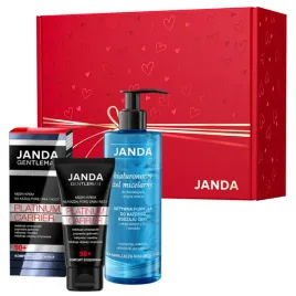 janda-gentleman-50-meski-krem-i-zel-do-mycia-twarzy-pudelko-prezentowe