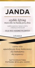 janda-kremowa-maseczka-szybki-lifting-redukcja-zmarszczek-2x5ml