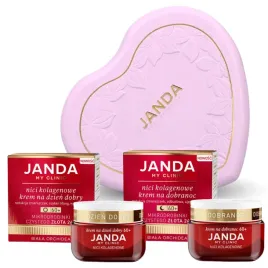 janda-zestaw-nici-kolagenowe-60-dzien-noc-zmarszczki-puszka-serce