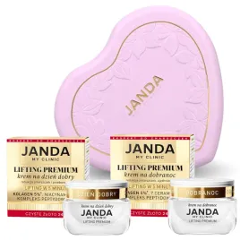 janda-zestaw-na-prezent-lifting-premium-kremy-przeciwzmarszczkowe-serce