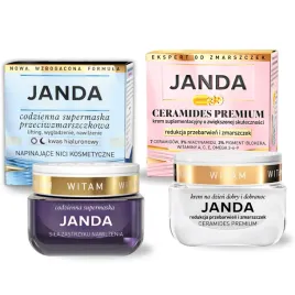 janda-zestaw-codzienna-supermaska-krem-ceramides-premium-przebarwienia
