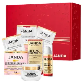 janda-ceramides-i-lifting-premium-serum-maseczki-pudelko-prezentowe