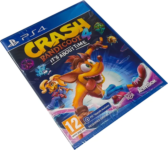 CRASH BANDICOOT 4: NAJWYŻSZY CZAS / NOWA / PS4 / PL