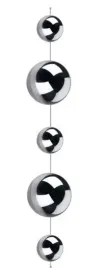 girlanda-srebrne-kule-ze-stali-nierdzewnej-100cm