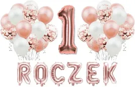 zestaw-balonow-na-roczek-rozowe-zloto-rose-gold