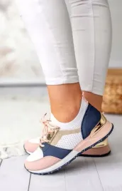 cudowne-wciagane-trampki-sneakersy-granat-rozowe-r36