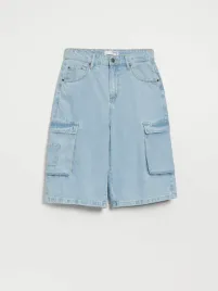 niebieskie-szorty-jeansowe-z-kieszeniami-cargo-house-31