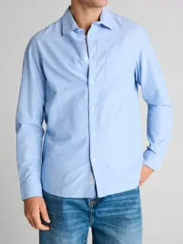 niebieska-meska-koszula-regular-sinsay-xs