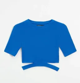 niebieski-krotki-top-z-wycieciami-house-xl
