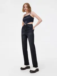 czarne-bawelniane-spodnie-jeansowe-cropp-xxs