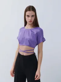 fioletowy-krotki-top-z-wiazaniem-house-xs