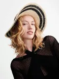 bezowy-tkany-kapelusz-reserved-s-stan-nowy