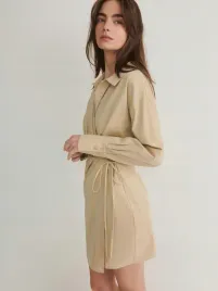 bezowa-bawelniana-sukienka-mini-z-kolnierzykiem-reserved-l