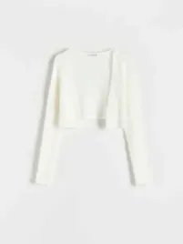 bialy-krotki-kardigan-reserved-m