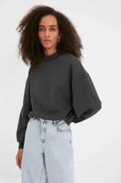 szara-bluza-bez-kaptura-trendyol-l