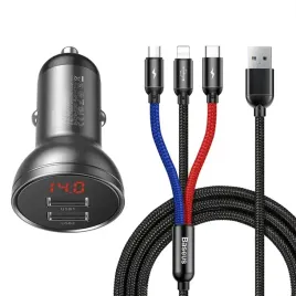 ladowarka-samochodowa-baseus-z-wyswietlaczem-24w-kabel-usb-3w1-12m