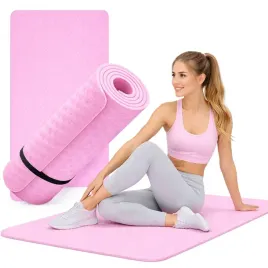 mata-do-cwiczen-joga-fitness-antyposlizgowa-miekka-18060-cm-rozowa
