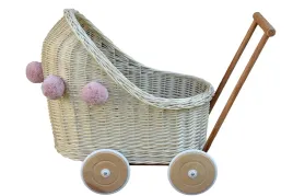 wozek-dla-lalek-wiklinowy-bialy-z-pomponami-pchacz