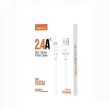 kabel-micro-usb-mocny-szybki-2-4a-recci-bialy-konstrukcja-plaski-przewod