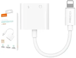 przejsciowka-adapter-sluchawek-do-iphone-2x-lightning-recci