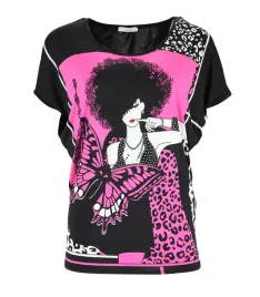 bluzka-damska-kobieca-elegancka-krotki-rekaw-we-wzory-kolorowy-print