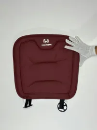mata-ochronna-siedzenie-z-logo-honda-poduszka-na-fotelskora-pu-czerwony