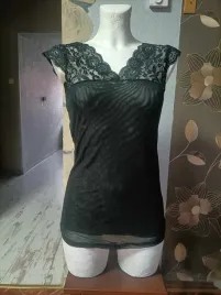 bluzka-koronkowe-ramiaczka-czarna-m-l