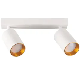 sanico-321206-lampa-scienno-sufitowa-maribel-2-gu10-biala-zlote-pierscien