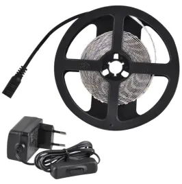 sanico-319159-zestaw-tasma-led-24v-23w-360-led-3m-ip20-ciepla-2700k-zasil