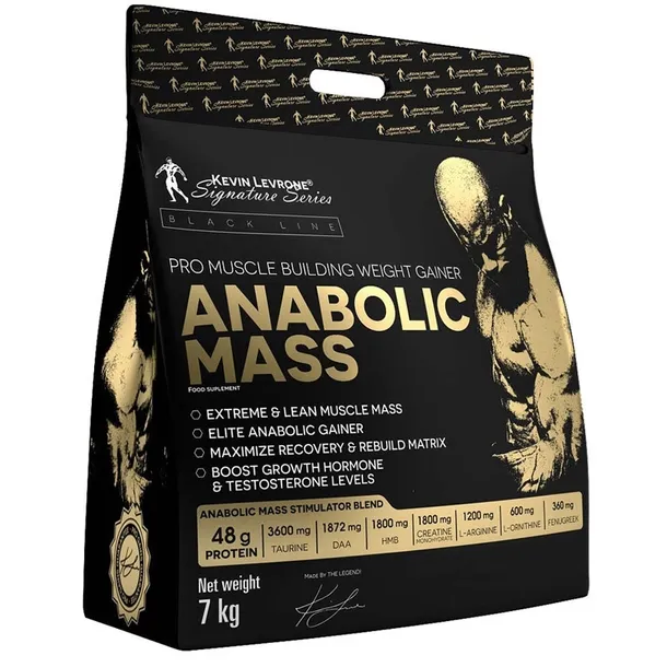Levrone anabolic MASS 7kg GAINER BIAŁKO WĘGLOWODANY SMAK: WANILIOWY