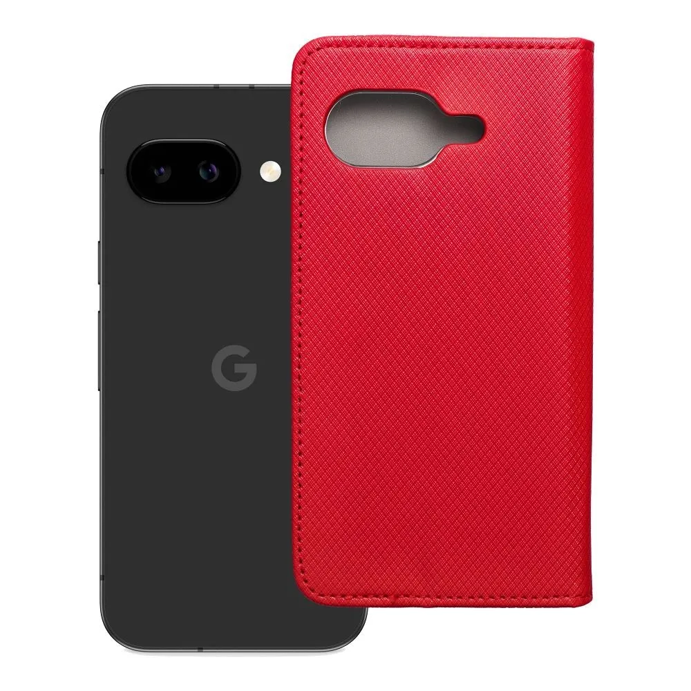 kabura-smart-case-book-do-google-pixel-9a-czerwony-stan-nowy