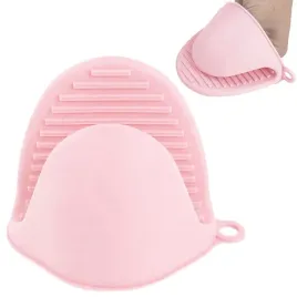 silikonowa-rekawica-kuchenna-rozowa-zaroodporna-ochronna