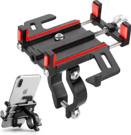 uchwyt-na-telefon-rower-motor-hulajnoga-aluminiowy-lekki-czerwone-gumki