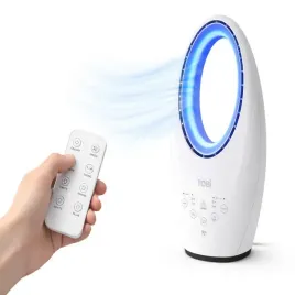 wentylator-kolumnowy-bezlopatkowy-cichy-z-lampka-panel-dotykowy-pilot