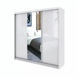 szafa-przesuwna-paris-250cm-z-lustrem-2-szuflady-bialy-polysk-lustro