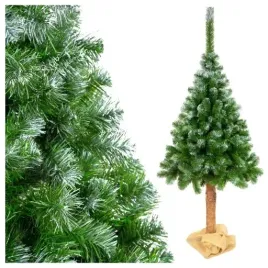 choinka-sztuczna-na-pniu-180cm-ozdobna-osniezona-ozdoby-swiateczne