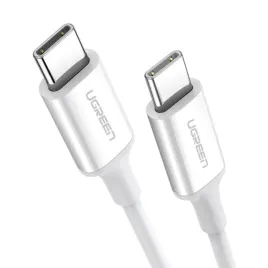 szybki-mocny-kabel-przewod-usb-c-do-usb-c-ugreen-us264-60w-0-5m-bialy
