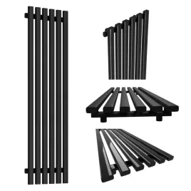 grzejnik-dekoracyjny-horyzont6-160x45-czarny-mat