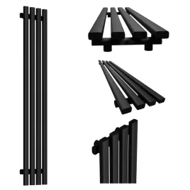 grzejnik-dekoracyjny-horyzont4-180x29-czarny-mat