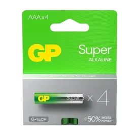 baterie-alkaliczne-aaa-lr03-gp-super-alkaline-g-tech-4-sztuki