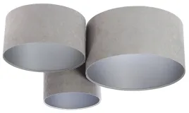 szara-lampa-sufitowa-plafon-okragly-potrojny-welur