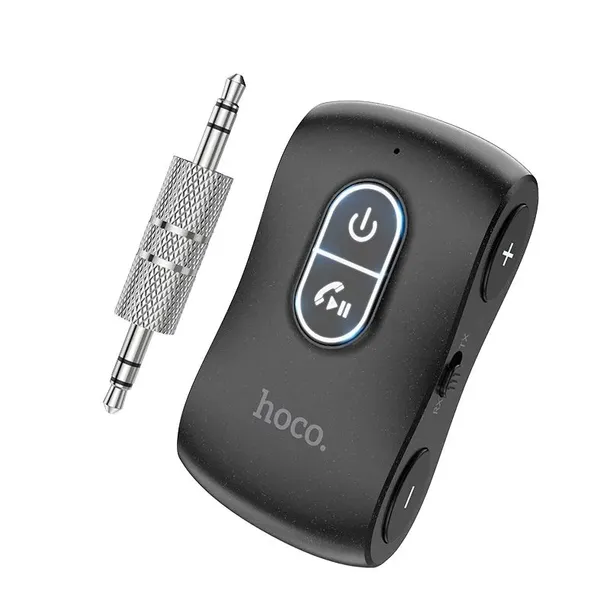 hoco-transmiter-fm-bluetooth-aux-e73-pro-journey-czarny-stan-nowy