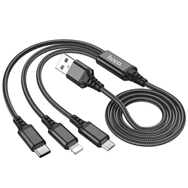 hoco-kabel-usb-3w1-do-iphone-lightning-8-pin-micro-typ-c-x76-czarny-kod-producenta-hoccx76