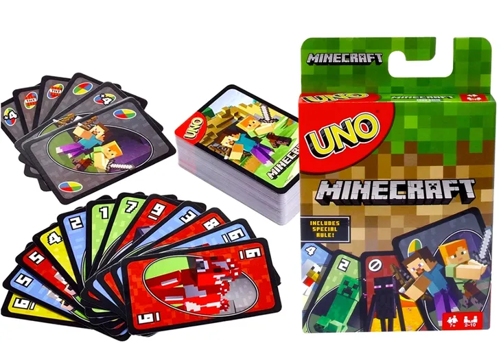  UNO Minecraft – kultowa gra karciana w pikselowym świecie!